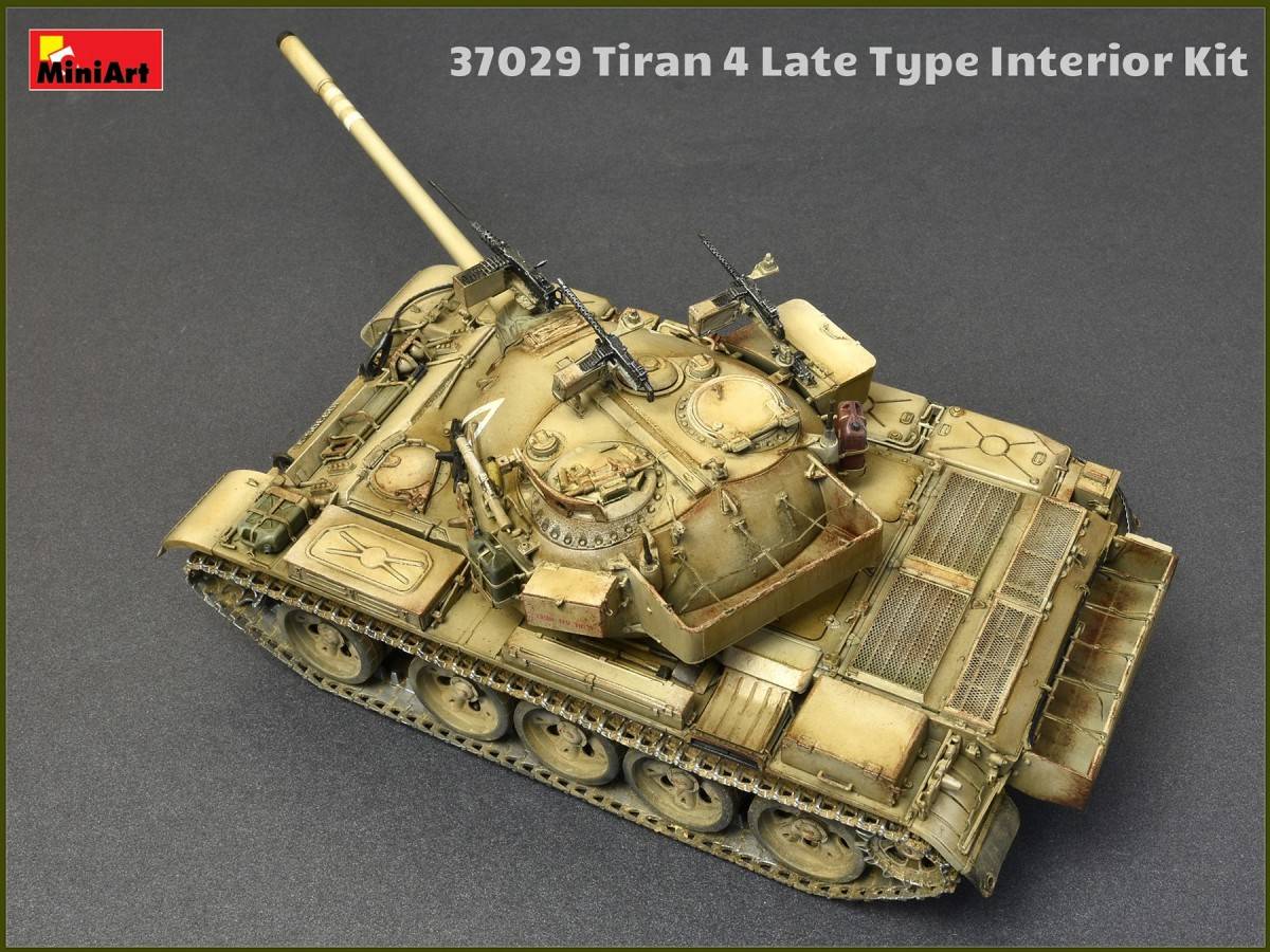 T-55A EARLY Mod. TIRAN 4 LATE TYPE. INTERIOR KIT – Image 8