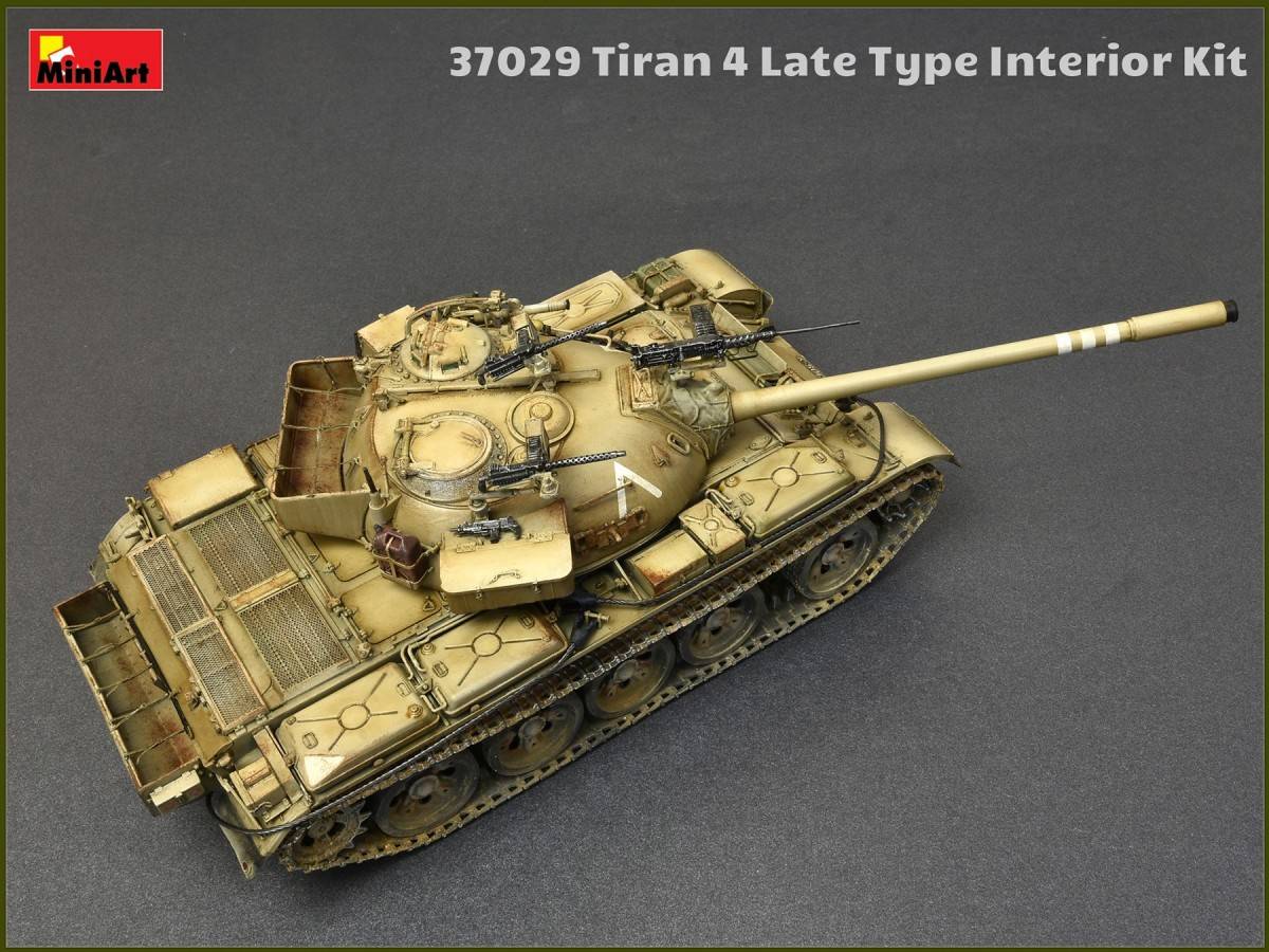 T-55A EARLY Mod. TIRAN 4 LATE TYPE. INTERIOR KIT – Image 9