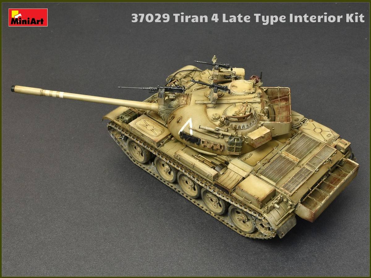 T-55A EARLY Mod. TIRAN 4 LATE TYPE. INTERIOR KIT – Image 10