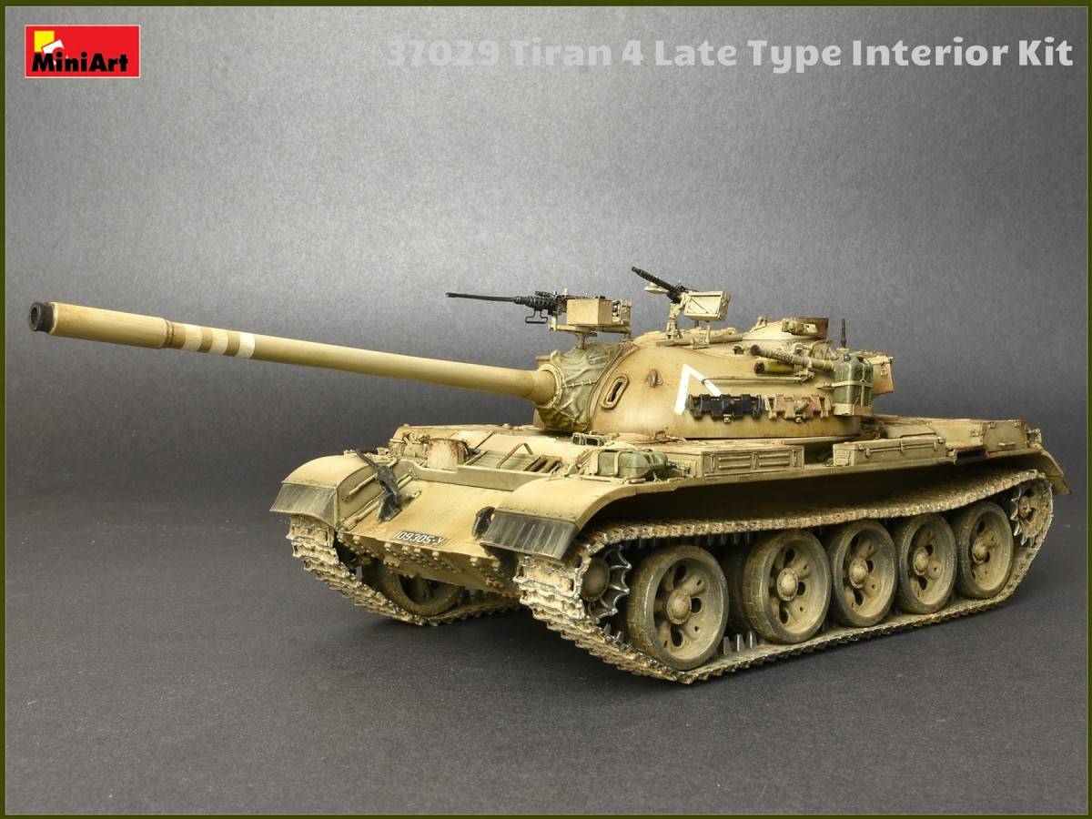T-55A EARLY Mod. TIRAN 4 LATE TYPE. INTERIOR KIT – Image 11