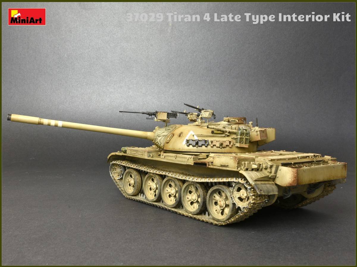 T-55A EARLY Mod. TIRAN 4 LATE TYPE. INTERIOR KIT – Image 12