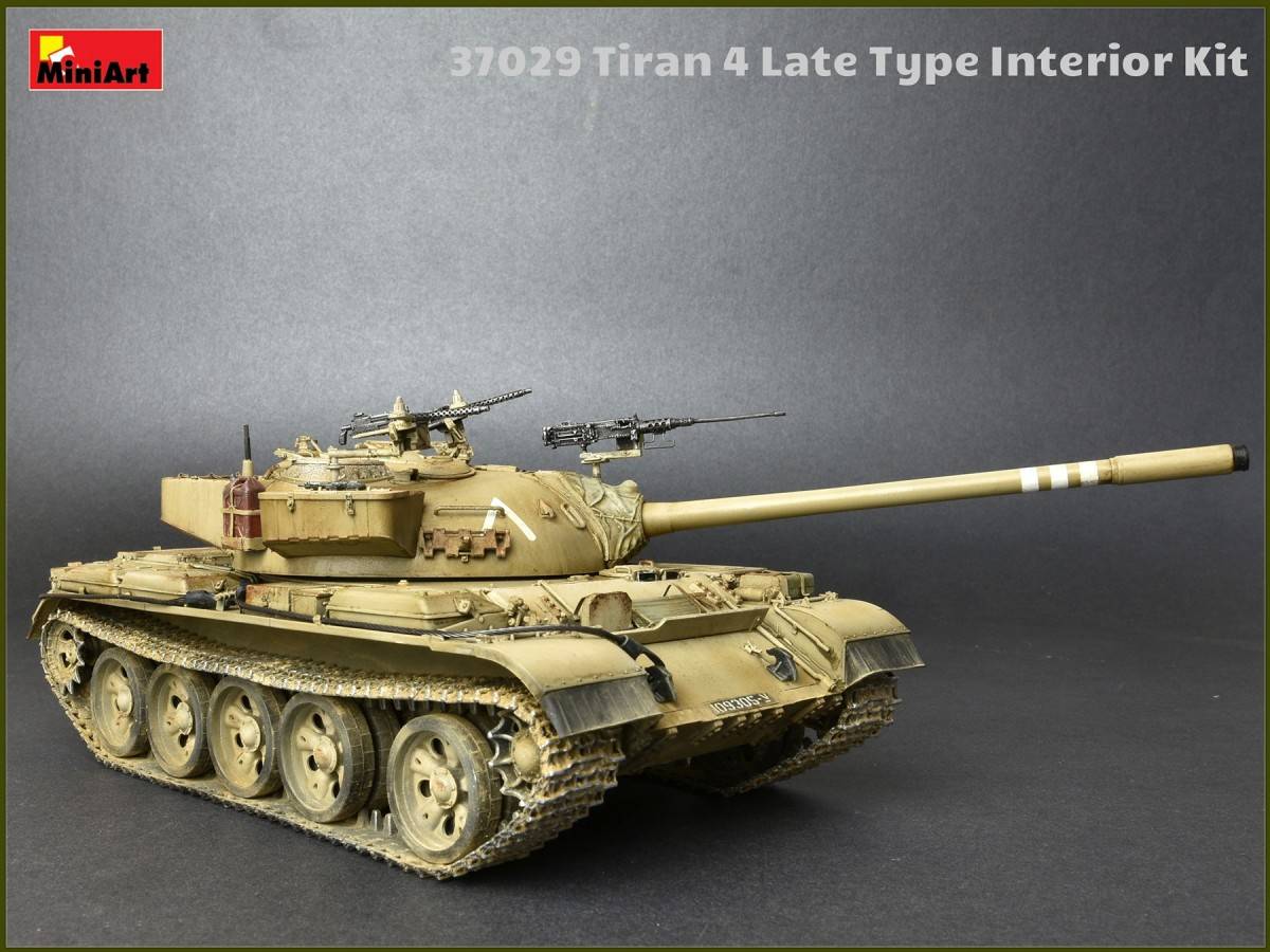 T-55A EARLY Mod. TIRAN 4 LATE TYPE. INTERIOR KIT – Image 13