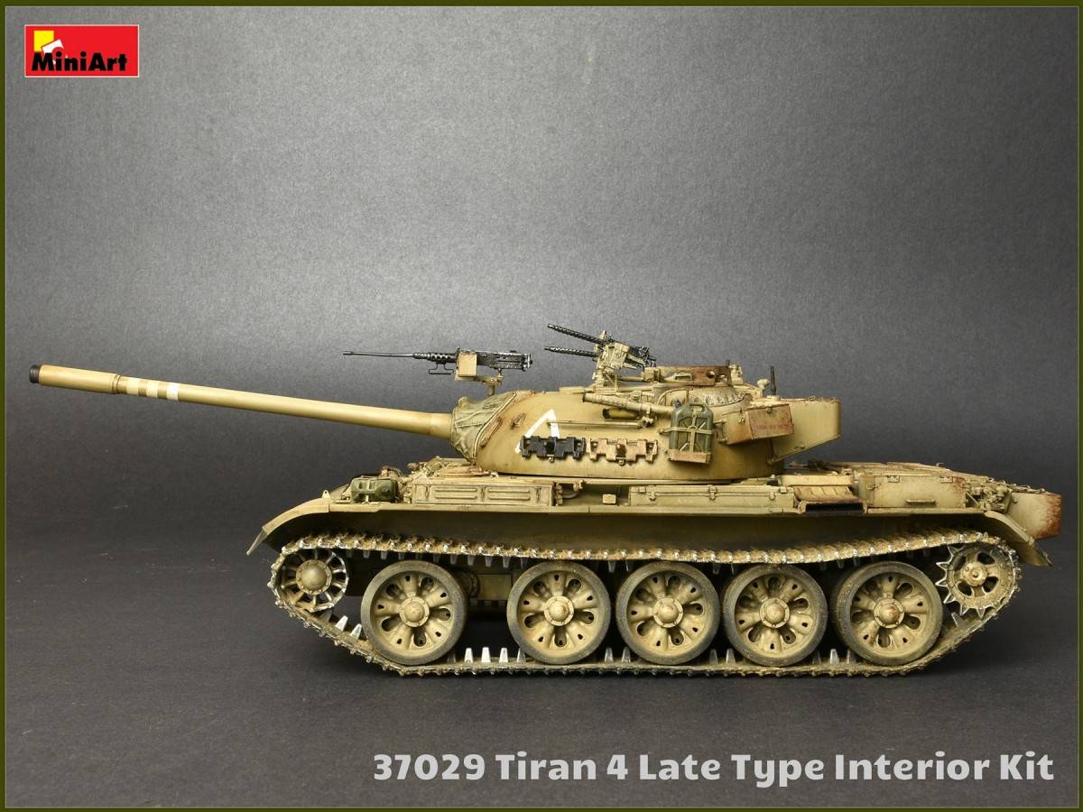 T-55A EARLY Mod. TIRAN 4 LATE TYPE. INTERIOR KIT – Image 16