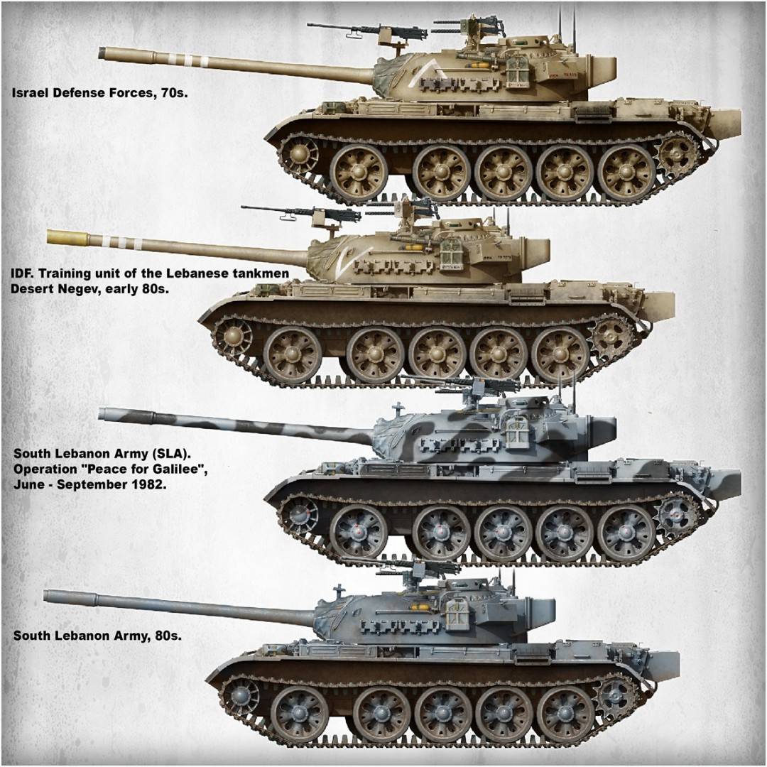 T-55A EARLY Mod. TIRAN 4 LATE TYPE. INTERIOR KIT – Image 20
