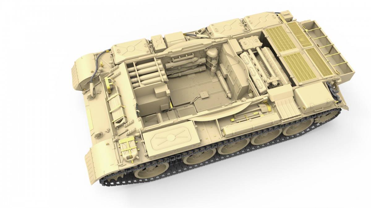 T-55A EARLY Mod. TIRAN 4 LATE TYPE. INTERIOR KIT – Image 17