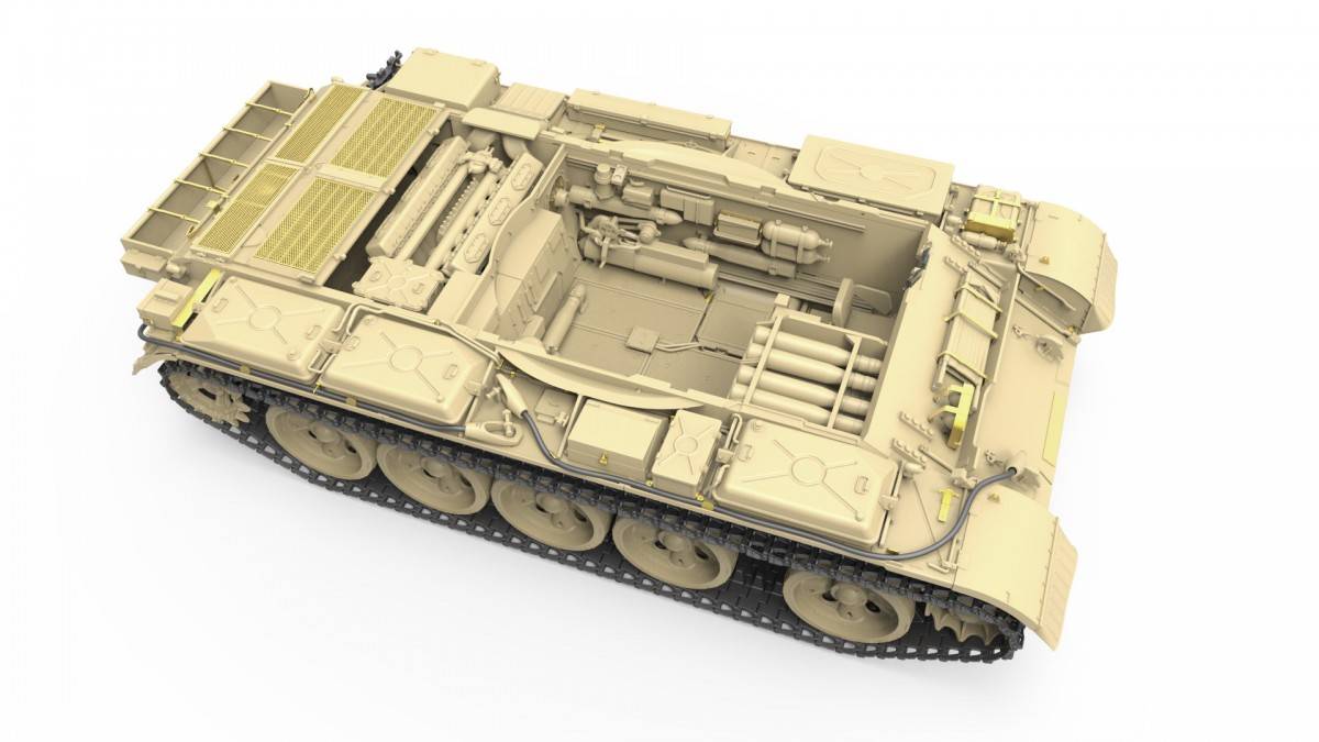 T-55A EARLY Mod. TIRAN 4 LATE TYPE. INTERIOR KIT – Image 18