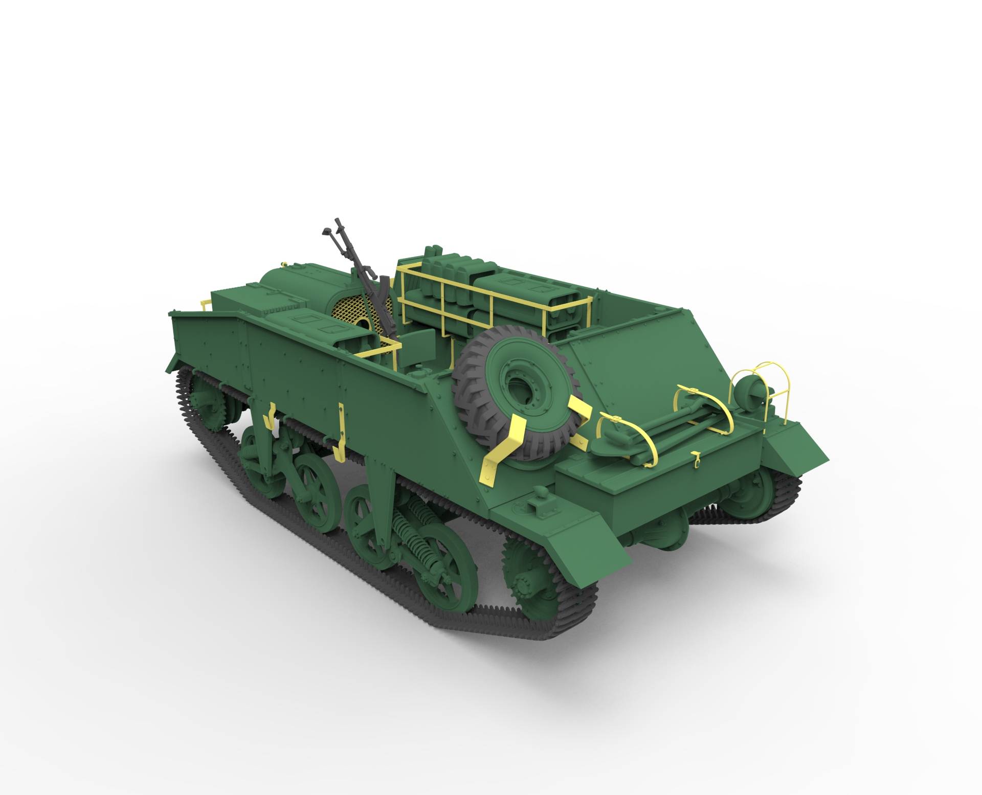 British Loyd Carrier with 6 Pounder Anti-Tank Gun – Image 5