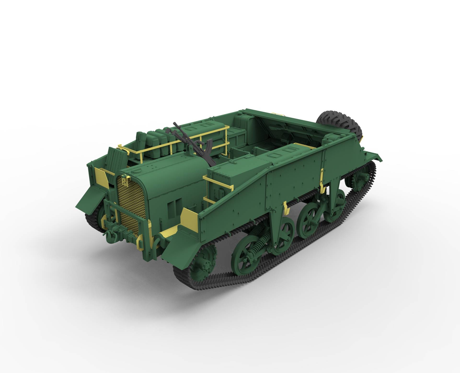 British Loyd Carrier with 6 Pounder Anti-Tank Gun – Image 6