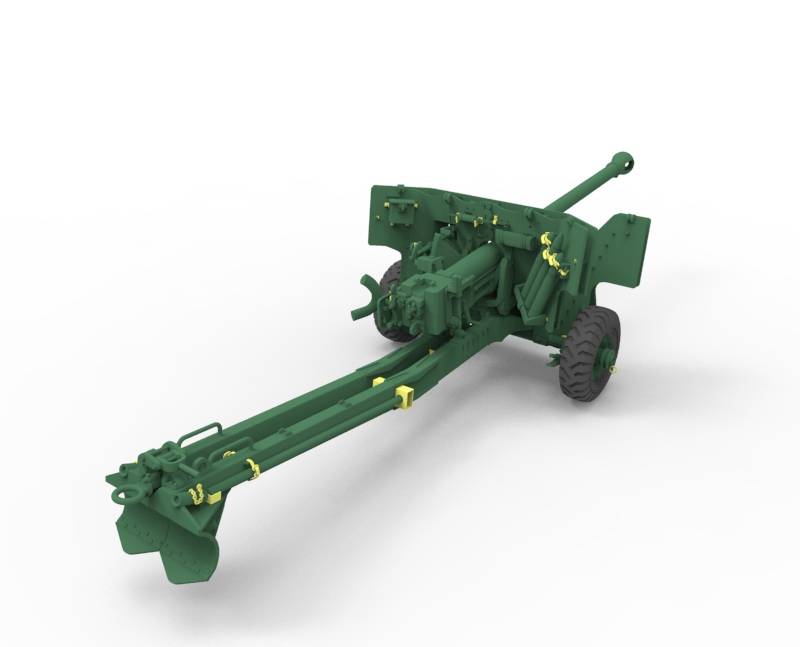 British Loyd Carrier with 6 Pounder Anti-Tank Gun – Image 8