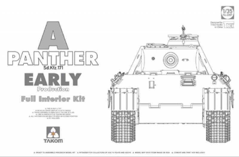 Panther Ausf. A early prod. (full interior)