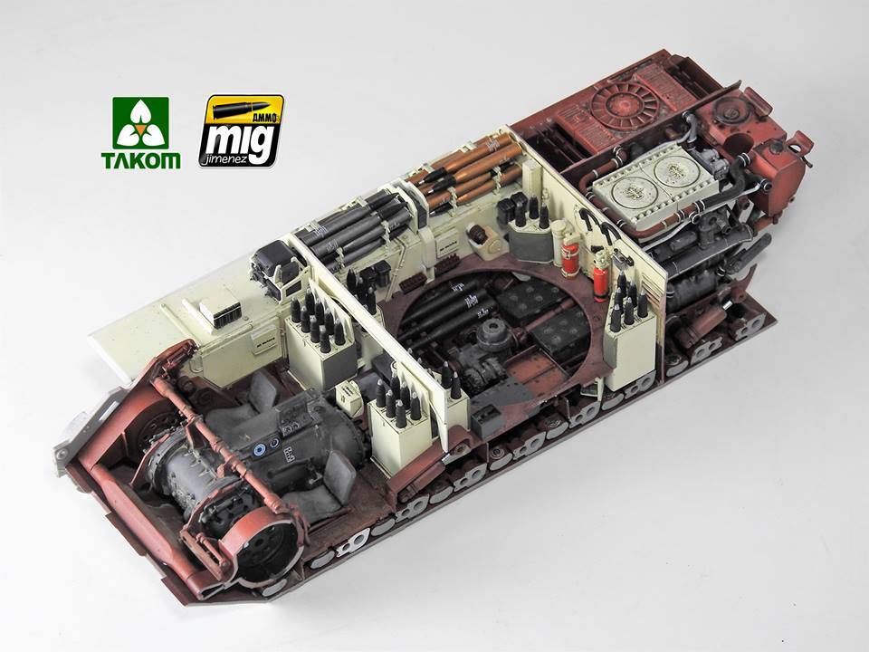 PANTHER Ausf.A Sd.Kfz.171/267 LATE PROD.FULL INTERIOR 2 IN 1 – Image 3