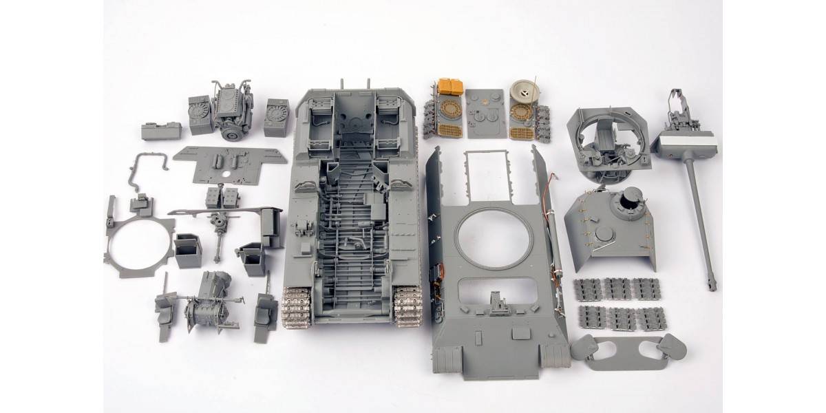 PANTHER Ausf.A Sd.Kfz.171/267 LATE PROD.FULL INTERIOR 2 IN 1 – Image 5