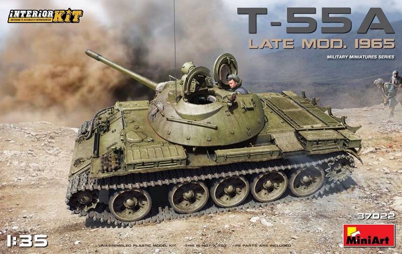 T-55A LATE MOD. 1965 INTERIOR KIT