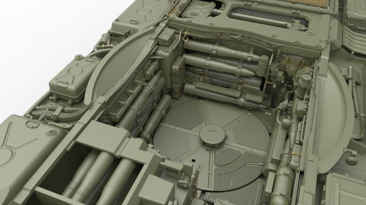 T-55A LATE MOD. 1965 INTERIOR KIT – Image 13