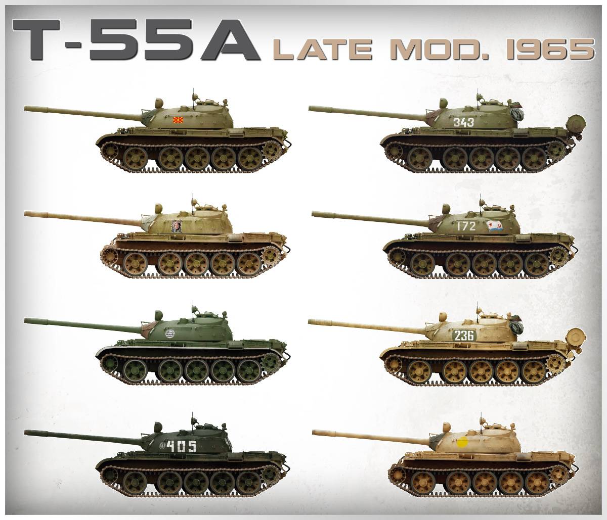 T-55A LATE MOD. 1965 INTERIOR KIT – Image 16