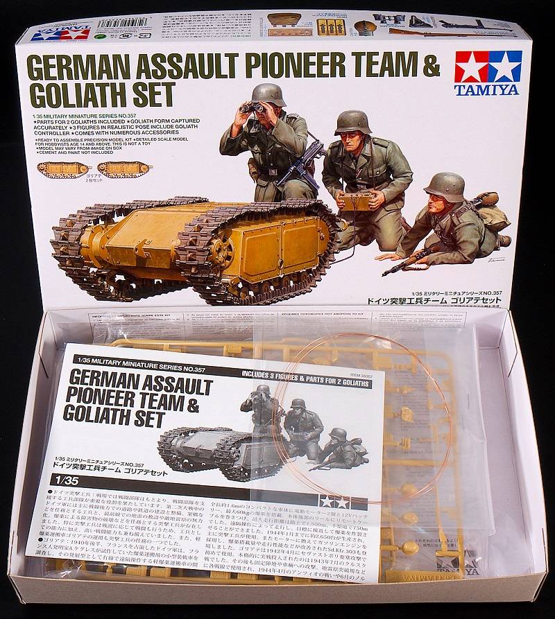 German Assault Pioneer Team & Goliath Set – Image 2
