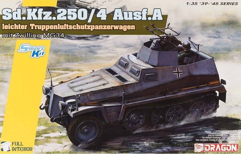 Sd.Kfz.250/4 Ausf A, leichter Truppenluftschutzpanzerwagen