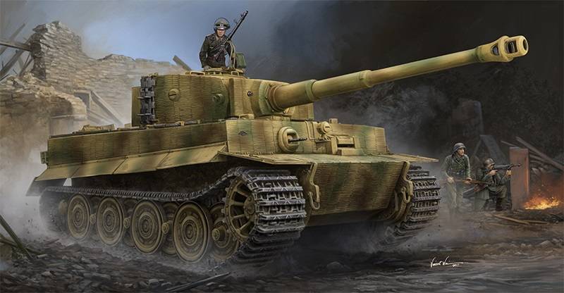 Pz.Kpfw.VI Ausf.E Sd.Kfz.181 Tiger I (Late Production) w/Zimmerit – Image 2