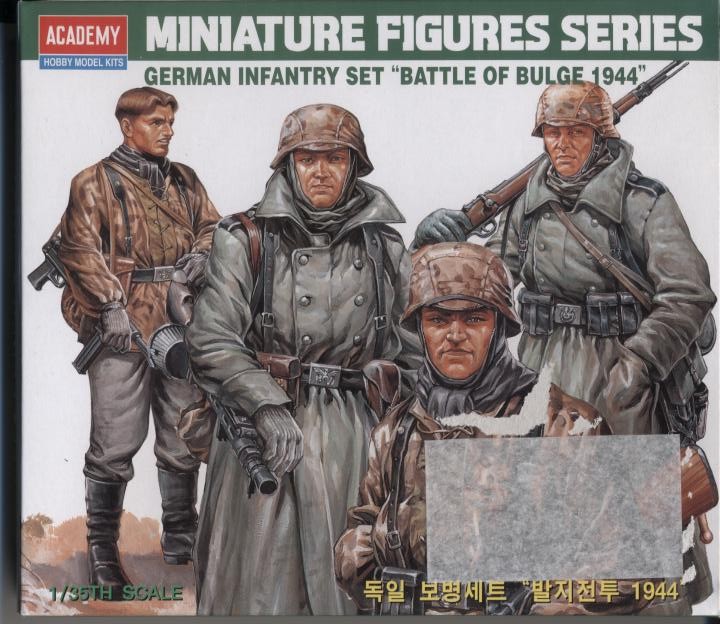 GERMAN INFANTRY SET "BATTLE OF BULGE 1944"