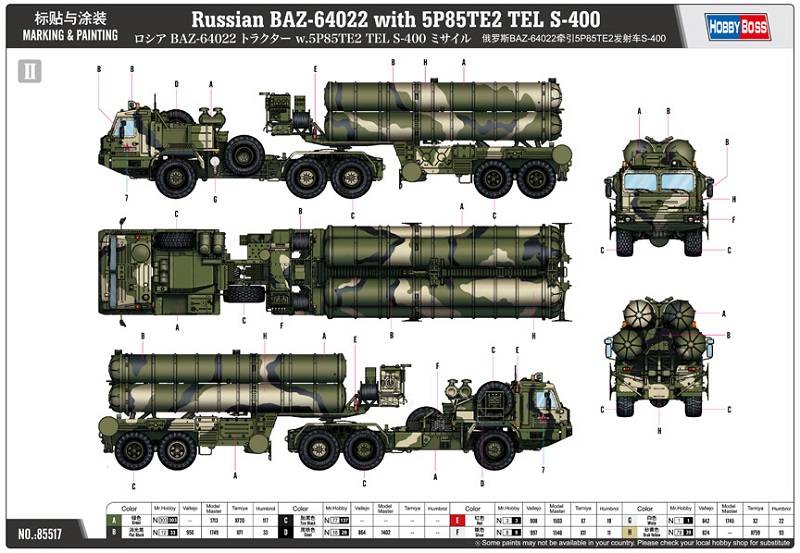 Russian BAZ-64022 with 5P85TE2 TEL S-400 – Image 9