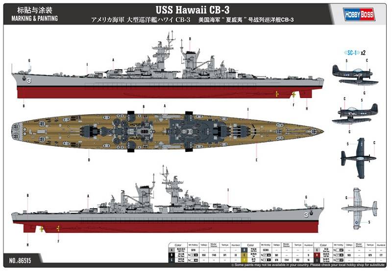 USS Hawaii CB-3 – Image 4