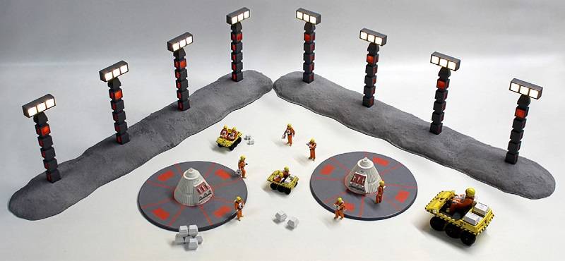 Cosmos 1999 Diorama Nuclear Waste Area 2 – Image 2