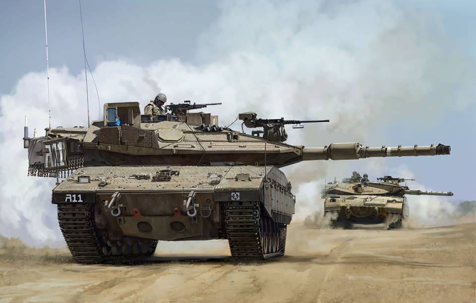 Merkava Mk.4M w/Trophy Active Protection System – Image 3