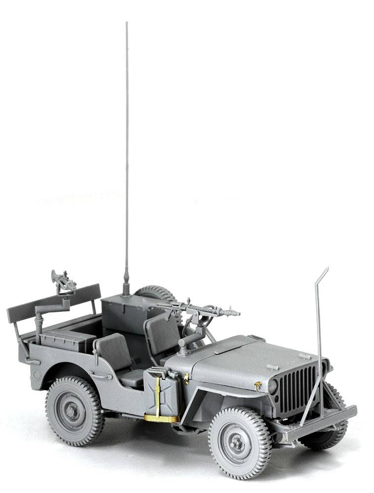 IDF 1/4-Ton 4x4 Truck w/MG34 Machine Guns – Image 3