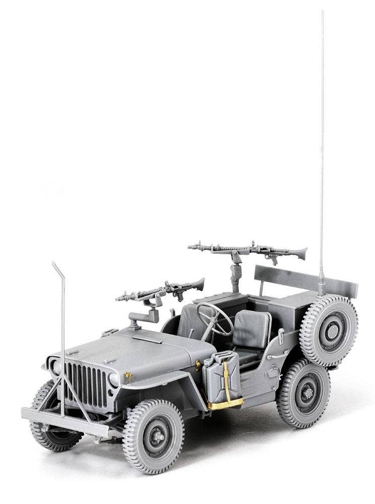 IDF 1/4-Ton 4x4 Truck w/MG34 Machine Guns – Image 4