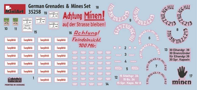 GERMAN GRENADES & MINES SET – Image 9