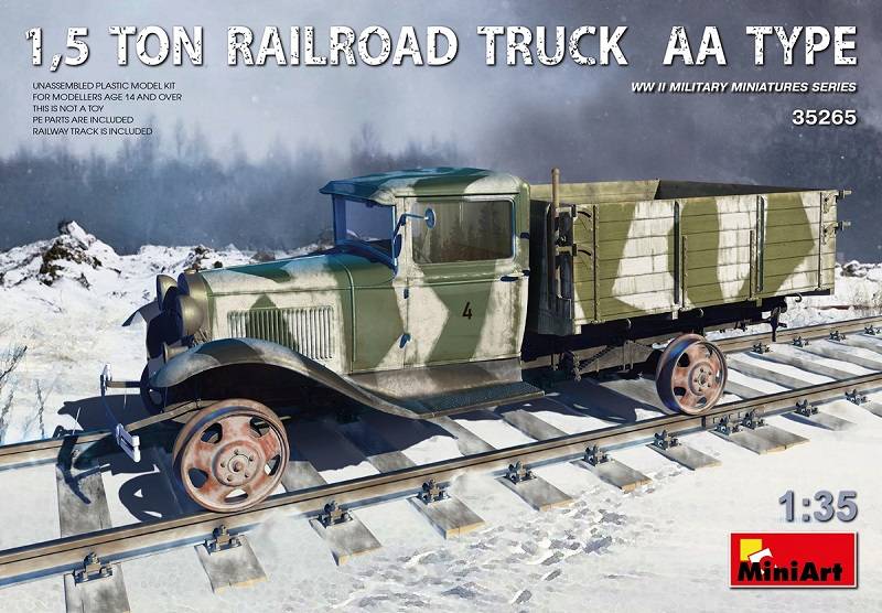 1,5 TON RAILROAD TRUCK AA TYPE
