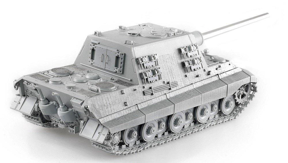 Sd.Kfz.186 JAGDTIGER Porche production type w/Zimmerit – Image 4