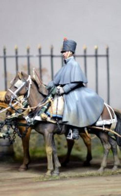 Porteur-arrière Train d'artillerie