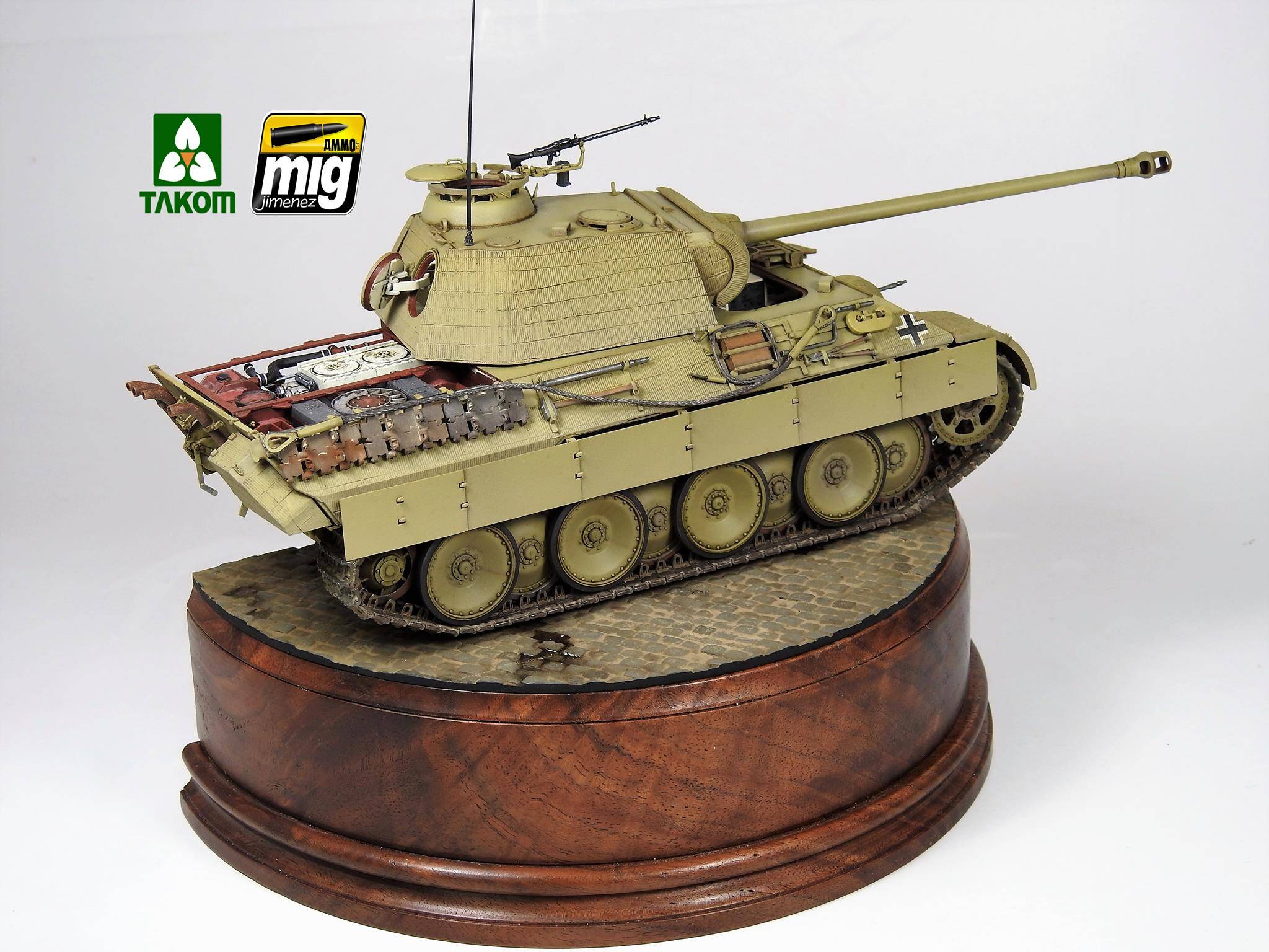 Panther A Zimmerit w/Full Interior MID-Late production – Image 5