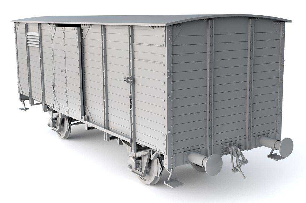 German Gedeckter Guterwagen G10 – Image 2