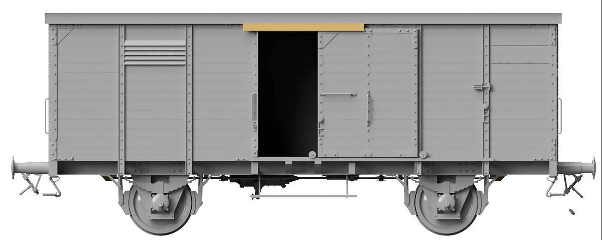 German Gedeckter Guterwagen G10 – Image 4
