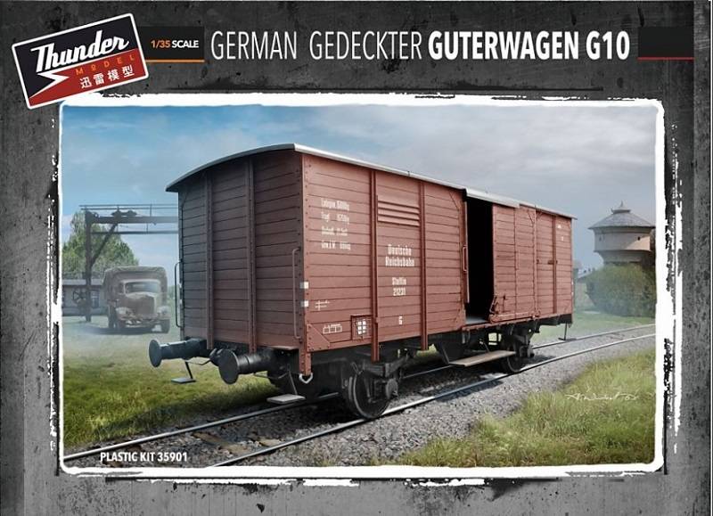 German Gedeckter Guterwagen G10