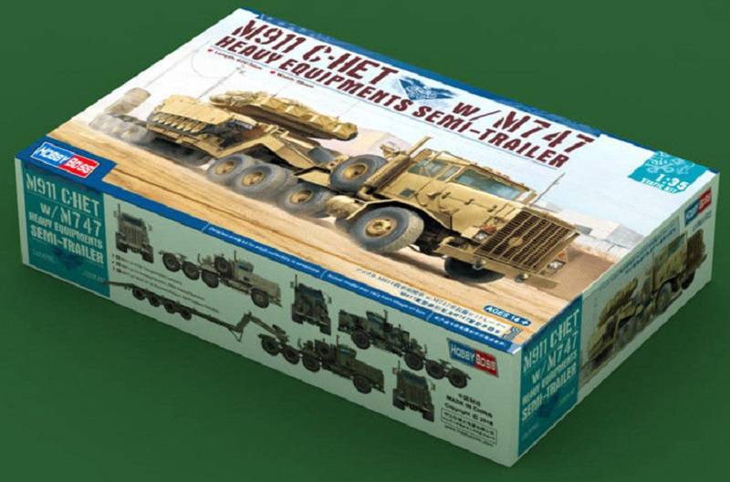 M911 C-HET w/m747 Heavy Equipment Semi-Trailer – Image 2