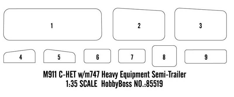M911 C-HET w/m747 Heavy Equipment Semi-Trailer – Image 15