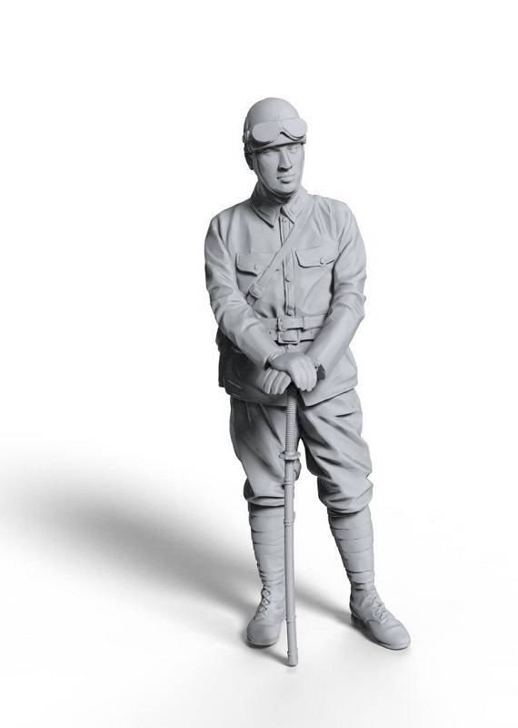 WW II Imperial Japanese Army Tank Commander – Image 2