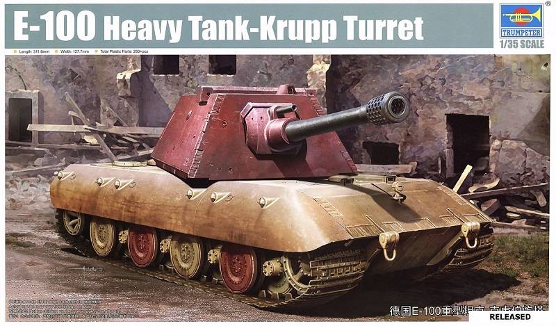E-100 Heavy Tank – Krupp Turret