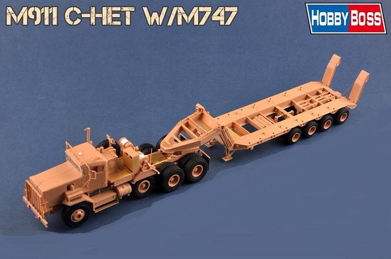 M911 C-HET w/m747 Heavy Equipment Semi-Trailer – Image 13