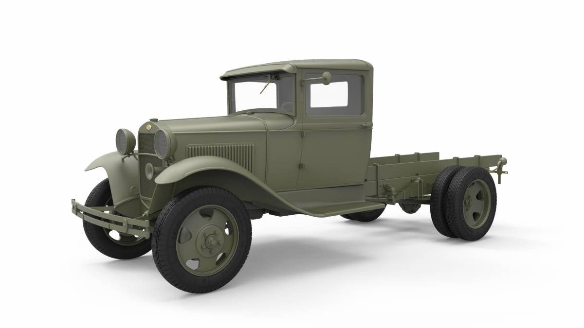 SOVIET 1,5 t. TRUCK w/ M-4 Maxim AA Machine Gun – Image 6