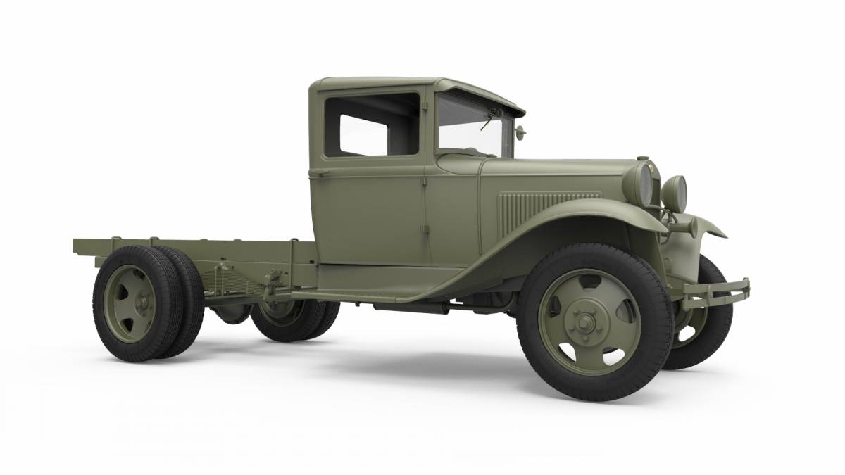 SOVIET 1,5 t. TRUCK w/ M-4 Maxim AA Machine Gun – Image 7