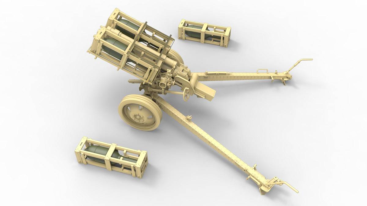 GERMAN ROCKET LAUNCHER with 28cm WK Spr & 32cm WK Flamm – Image 3