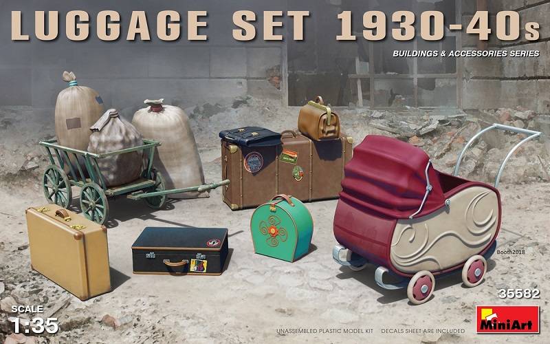 LUGGAGE SET 1930-40s