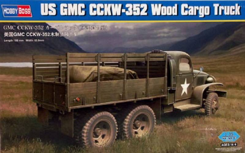 US GMC CCKW-352 Wood Cargo Truck