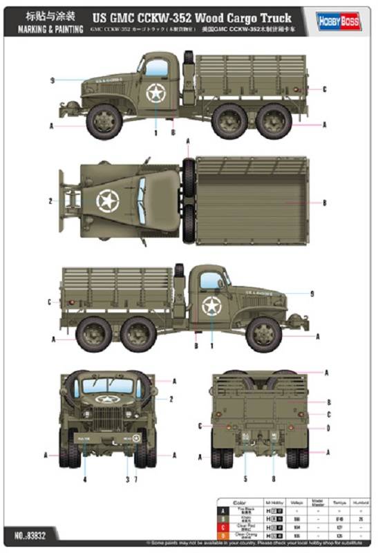 US GMC CCKW-352 Wood Cargo Truck – Image 7