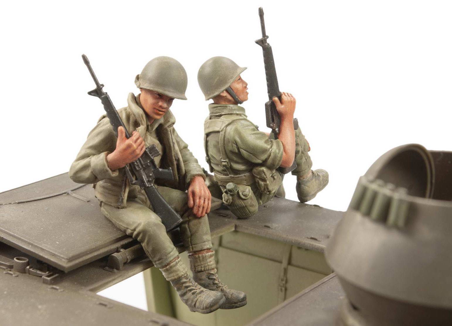 ARVN M113 ACAV Crew in Vietnam War (B) – Image 2