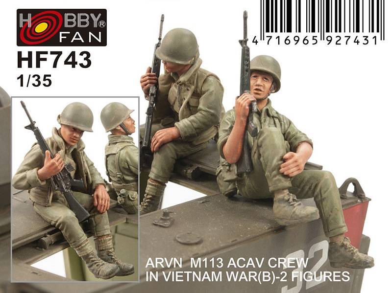 ARVN M113 ACAV Crew in Vietnam War (B)